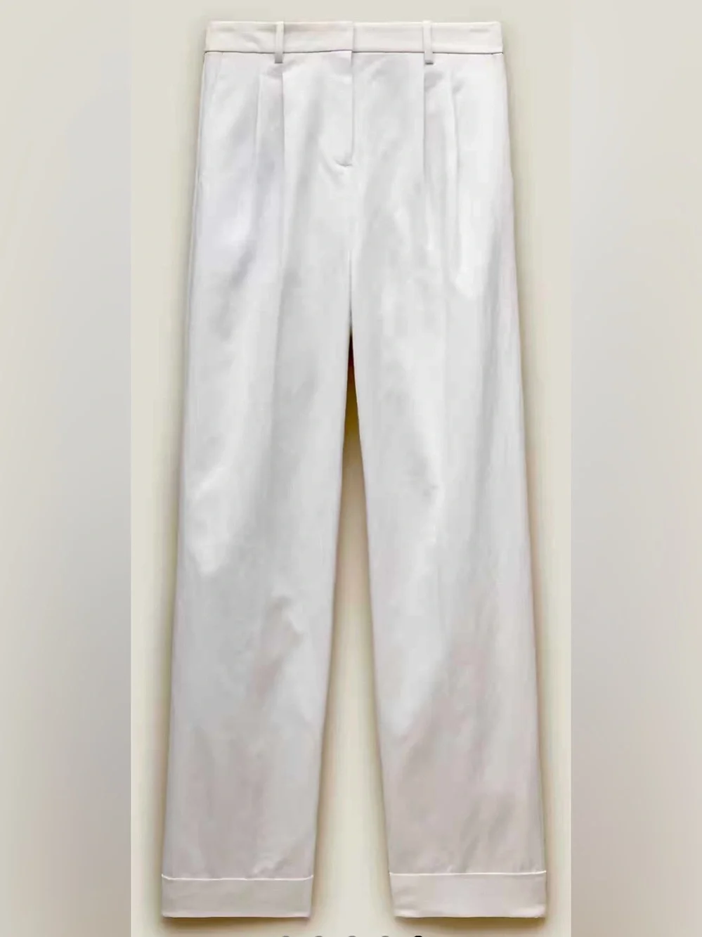 New! J.Crew Wide-leg pleated pant